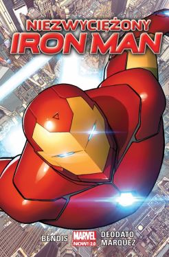 Okadka ksiki - Niezwyciony Iron Man