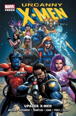 Okadka ksiki - Uncanny X-Men: Upadek X-Men