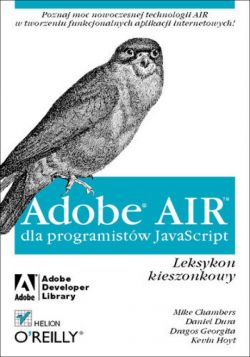 Okadka ksiki - Adobe AIR dla programistw JavaScript. Leksykon kieszonkowy