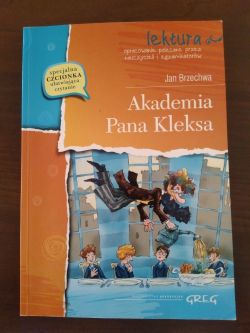 Okadka ksiki - Akademia Pana Kleksa.