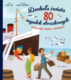 Okadka ksiki - Dookoa wiata. 80 zagadek obrazkowych