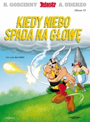 Okadka ksiki - Kiedy niebo spada na gow