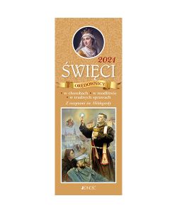 Okadka ksiki - wici ordownicy. W chorobach, w modlitwie, w trudnych sprawach. Kalendarz na rok 2021 z receptami w. Hildegardy