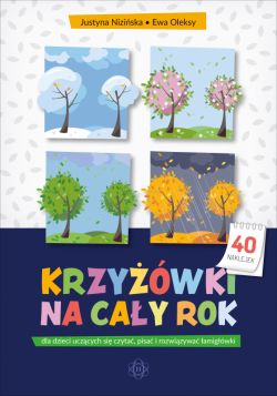 Okadka ksiki - Krzywki na cay rok dla dzieci uczcych si czyta, pisa i rozwizywa amigwki