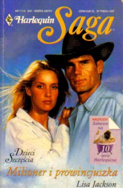 Okadka ksiki - Milioner i prowincjuszka