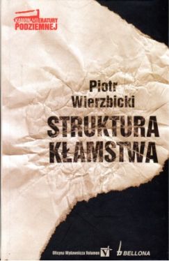 Okadka ksiki - Struktura kamstwa