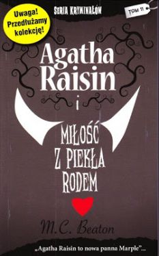 Okadka ksiki - Agatha Raisin i mio z pieka rodem