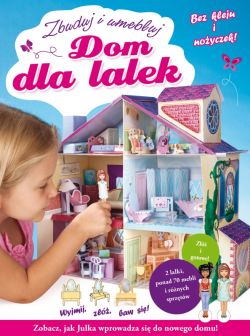 Okadka ksiki - Dom dla lalek. Zbuduj i umebluj
