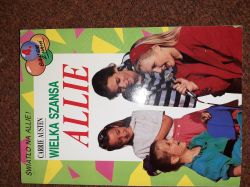 Okadka ksiki - Wielka szansa Allie