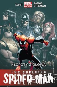 Okadka ksiki - The Superior Spider-Man: Kopoty z gow, tom 3