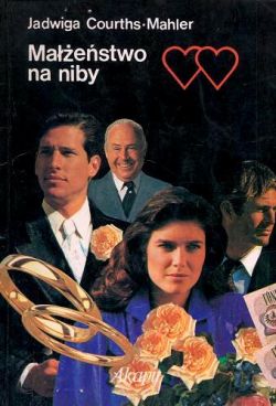 Okładka książki - Małżeństwo na niby