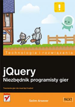 Okadka ksiki - jQuery. Niezbdnik programisty gier