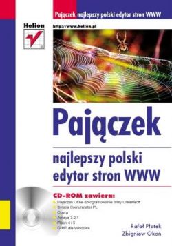 Okadka ksiki - Pajczek. Najlepszy polski edytor stron WWW