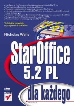 Okadka ksiki - StarOffice 5.2 PL dla kadego