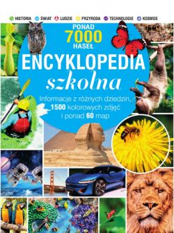 Okadka ksiki - Encyklopedia szkolna