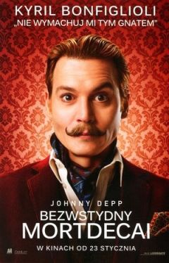 Okadka ksiki - Bezwstydny Mordecai (Cz 1). Nie wymachuj mi tym gnatem