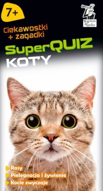 Okadka ksiki - SuperQUIZ Koty