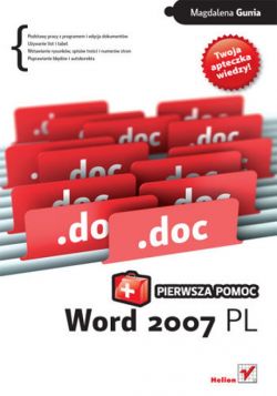 Okadka ksiki - Word 2007 PL. Pierwsza pomoc