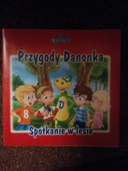 Okadka ksiki - Spotkanie w lesie - Przygody Danonka