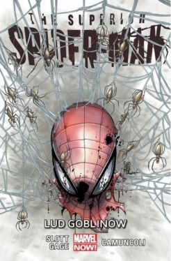 Okadka ksiki - The Superior Spider-Man: Lud goblinw, tom 7. Marvel Now
