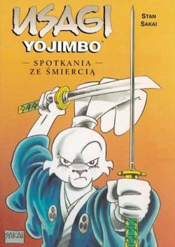 Okadka ksiki - Usagi yojimbo. Tom 14. Spotkania ze mierci
