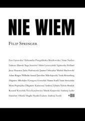 Okładka książki - Nie wiem