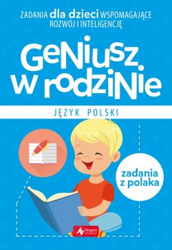 Okadka ksiki - Geniusz w rodzinie. Jezyk polski