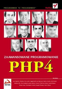 Okadka ksiki - PHP4. Zaawansowane programowanie