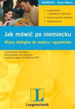 Okadka ksiki - Jak mwi po niemiecku. Wzory dialogw do matury i egzaminw