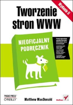 Okadka ksiki - Tworzenie stron WWW. Nieoficjalny podrcznik. Wydanie II