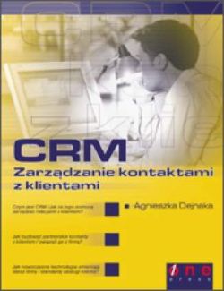 Okadka ksiki - CRM. Zarzdzanie kontaktami z klientami