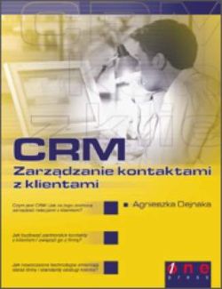 Okadka ksiki - CRM. Zarzdzanie kontaktami z klientami