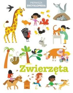 Okadka ksiki - Zwierzta. Pierwsza encyklpedia