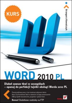 Okadka ksiki - Word 2010 PL. Kurs