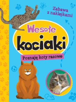 Okadka ksiki - Wesoe kociaki. Poznaj koty rasowe