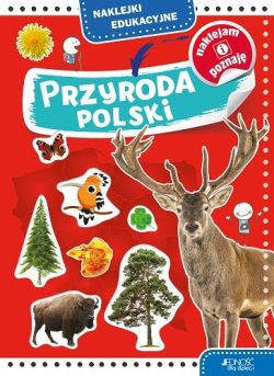 Okadka ksiki - Naklejki edukacyjne. Przyroda Polski