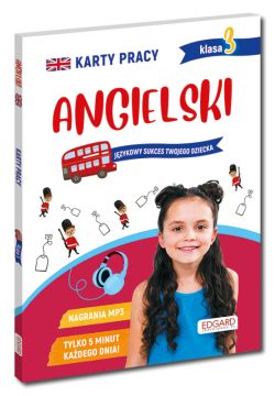 Okadka ksiki - Angielski. Karty pracy. Klasa 3