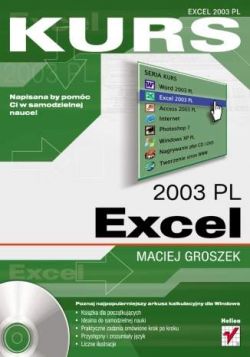 Okadka ksiki - Excel 2003 PL. Kurs
