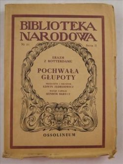 Okadka ksiki - Pochwaa gupoty