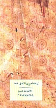 Okadka ksiki - Wiersze z prania