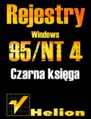 Okadka ksiki - Rejestry Windows 95/NT. Czarna ksiga