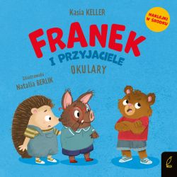Okadka ksiki - Franek i przyjaciele. Okulary
