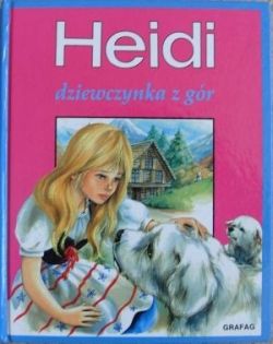 Okadka ksiki - Heidi. Dziewczynka z gr