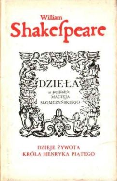 Okadka ksiki - Dzieje ywota krla Henryka pitego