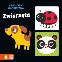 Okadka ksiki - Ksieczka kontrastowa. Zwierzta