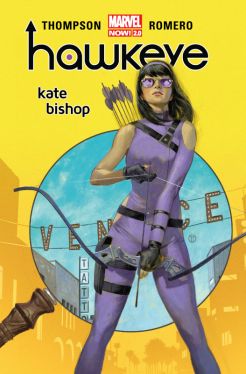 Okadka ksiki - Hawkeye. Kate Bishop