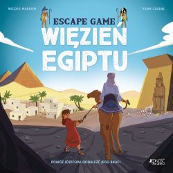 Okadka ksiki - Wizie Egiptu. Escape game