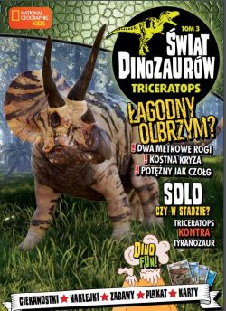 Okadka ksiki - wiat Dinozaurw cz.3 Triceratops. Triceratops