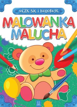 Okadka ksiki - Ucz si i koloruj. Malowanka malucha