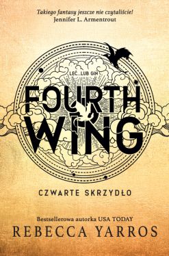 Okadka ksiki - Fourth Wing. Czwarte Skrzydo